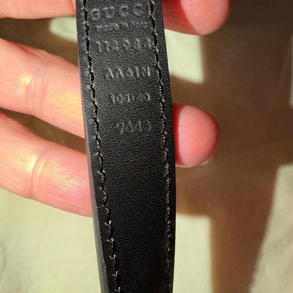 Gucci Silver and Clear Crystal Belt - Picture 4 of 6